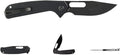 LIONGMAH Lightweight Folding Pocket knife G10 Handle Small EDC Knife with Pocket Clip for Men Women Sharp Camping Survival Huntng Knives (Right-handed version)