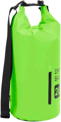 YAFF Dry Bag with Zipper Green 5.3 gal PVC (1.342lbs)