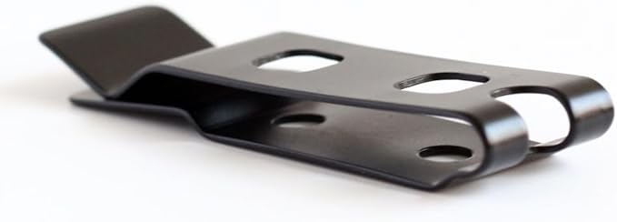 1PC Pocket Clip with 2 Sets Screws Fits for Knife Sheath Custom Stainless Kydex Clip Waist Clip for Small Straight Knife