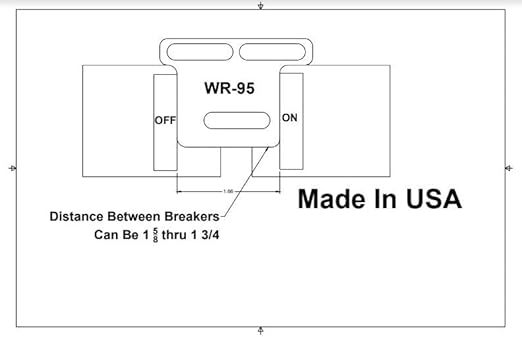 Generator Interlock WR-95 Compatible with Siemens Murray or ITE 100 amp sub Panel