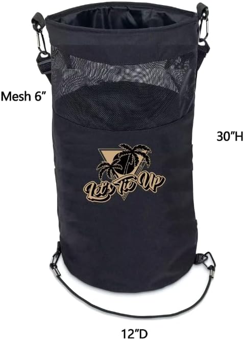 Let's Tie Up Portable Boat Trash Can | Reusable Trash Bag | Boating Storage | Fishing Sandbar Fishing RV Camping
