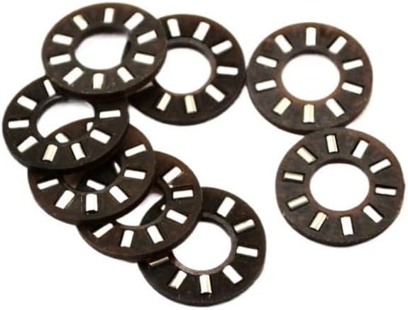 8 Pieces Pack Nylon Flippers Fit for Outdoor Pocket Knives DIY Making Accessory