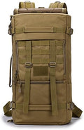 Tactical Backpack Military Molle Hiking Travel outdoor brown
