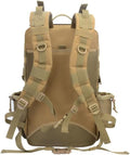 Tactical Backpack Military Molle Hiking 45L Outdoor Bag Sports Bag Field Tactical Khaki