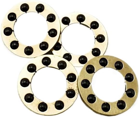 2PCS CNC Brass Pivot System Flippers Fit for Rick Hinderer Gen 6 3.5 XM-18 ZT0392