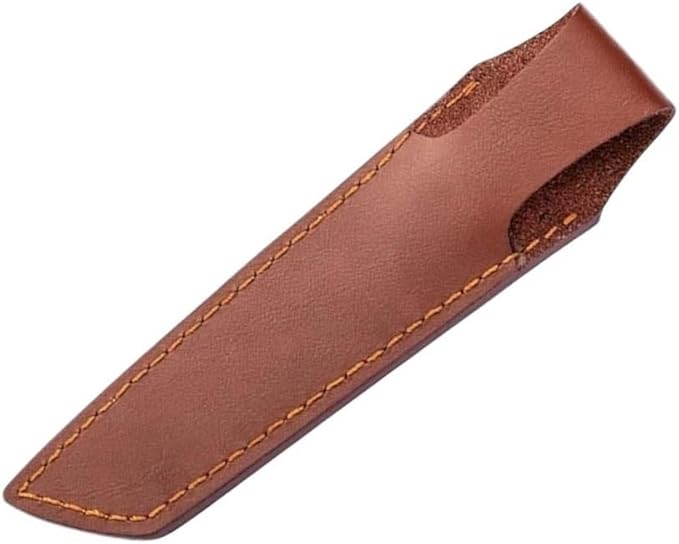 1PC Knife Sheath Leather Knife Case with Belt Loop Fits for Outdoor Fixed Knives