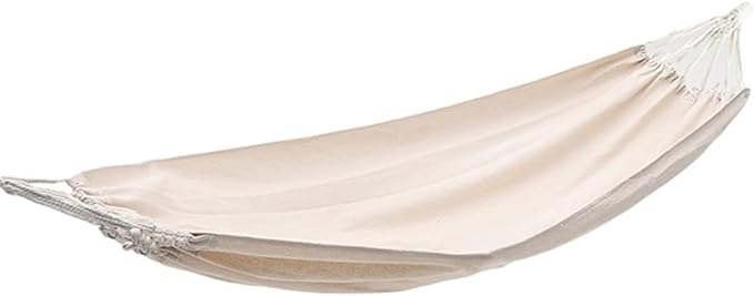 Portable Hammock Portable Outdoor Camping Hammock Single Double Hammocks Parachute Hammocks with 2 Hanging Straps for Backpacking Beach (Color : White)