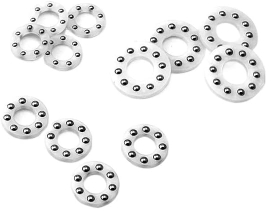 4 Pieces Pack Thrust Ball Bearing Replacements Fit for Outdoor Pocket Knives(Large)