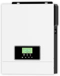 Y&ampH 3000W Solar Hybrid Inverter DC24V to AC230V Off-Grid Pure Sine Wave Inverter with 80A MPPT Solar Charger + AC ChargerMax PV 3000W DC30-400V Inputfit for 24V Lead-Acid/Lithium Battery