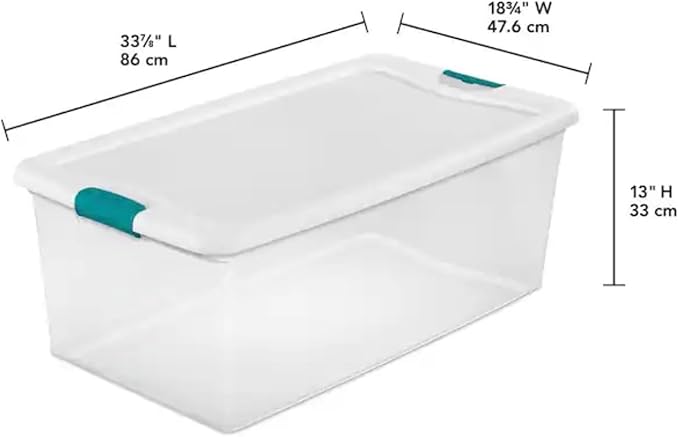 Latching Storage Box (106 QT)