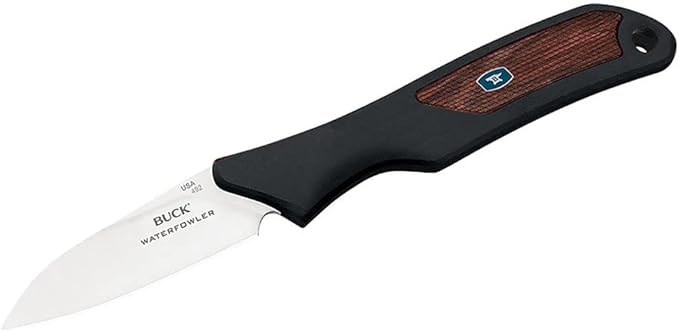 Buck Ergo-Hunter Small Game TM Pro Knife (Black/Wood Small)