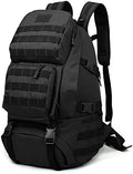 Huntvp Military Tactical Backpack Rucksack Gear Assault Pack Student School Bag Black