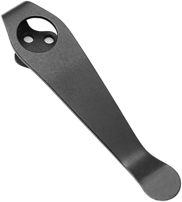 1PC Deep Carry Pocket Clip Fits for Cold Steel Ti Lite 26SP CNC Titanium Back Clip