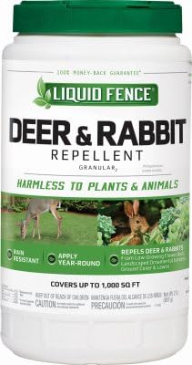 Liquid Fence HG-70266 Deer &amp Rabbit Granular Repellent 2-Lbs. - Quantity 6