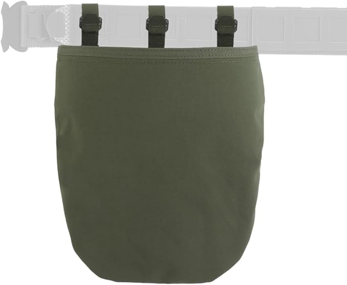 Tactical Belt Roll up Dump Pouch Foldable Tool Bag Pack for Airsoft Hiking Mag Pouch Accessory