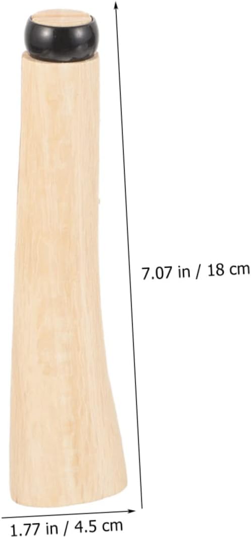 balacoo 2sets Axe Wooden Handle Replacement for Camping Ergonomic and Handle for Firewood Axe for Outdoor Use