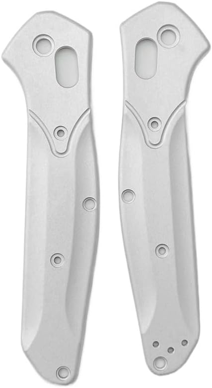 1 Pair Custom Aluminum Alloy Scales Fits for Osborne 940 Sandblasting Handle Patch DIY Accessory
