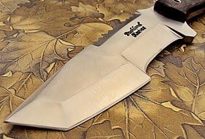 Poshland TR-34 Custom Handmade D2 Tool Steel Tracker Knife- Stunning Jute Micarta Handle