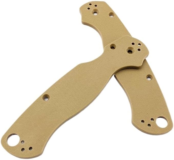 2-Piece CNC G10 Scales Fits for C81 Paramilitary 2 Sand Color Blank Handle Patch DIY Replacement