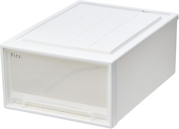 Tenma Storage Box Fits Case Closet Width 15.4 x Depth 20.9 x Height 9.1 inches (39 x 53 x 23 cm) Storage Case Anti-Deflection Garment Case Made in Japan Recycled Materials Sustainable [Color