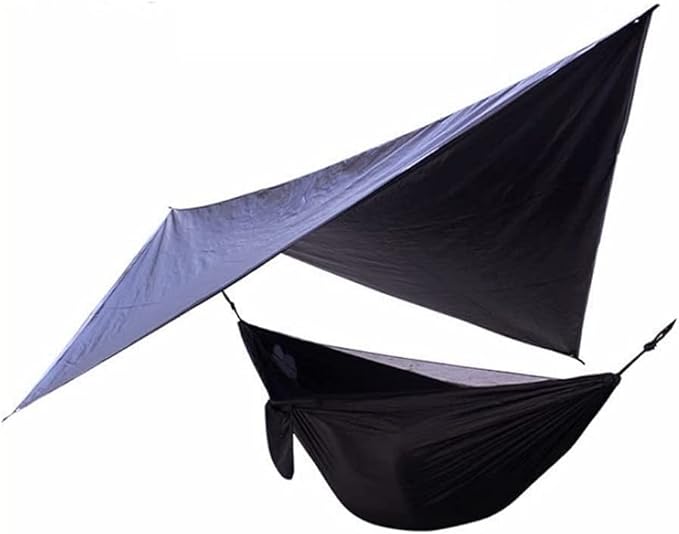 Portable Hammock Camping Hammock with Straps Made of Portable Lightweight Cloth Parachute Perfect for Outdoor/Indoor Patio Backyard for Backpacking Beach
