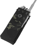 Military Tactical MOLLE Radio PouchAirsoft Paintball Hunting Walkie-Talkie Holder Bag for MPU5AN/PRC- 163AN/PRC-152AN/PRC148 etc.