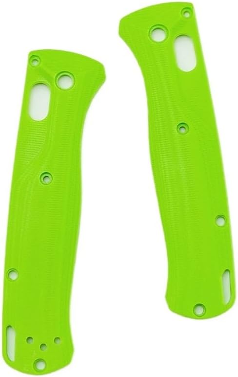 1 Pair Scales Handle Fits for Benchmade Bugout 535 Custom G10 Handle Patch Replacement