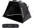 Blackdog Automatic Camping Sunshade Tent Outdoor Easy Setup Portable Beach Sun Shelter with HookUPF 50+ Waterproof for Camping Hiking Fishing Mountaineering for 3-4 Persons
