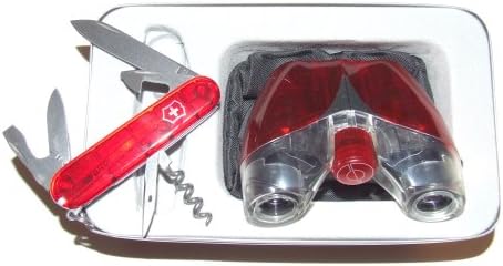 Victorinox Spartan Knife and Simmons 8 x 21 Binocular