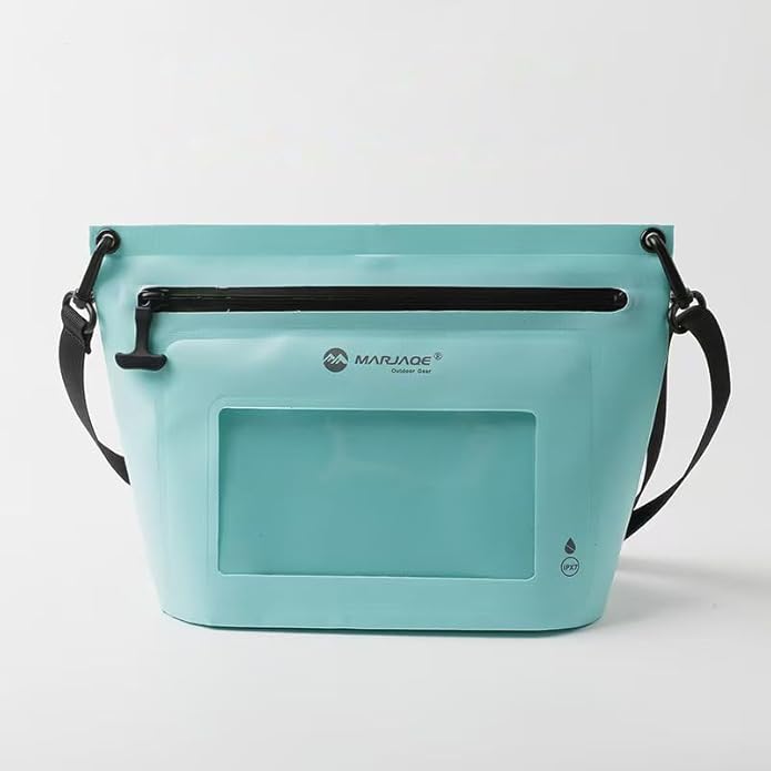 IPX7 Waterproof Bag with Touchscreen Phone PocketFloating Airtight Shoulder Bag for SwimmingRaftingCyclingHiking