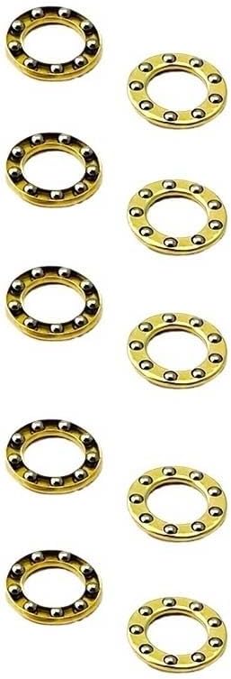 10 Pieces Pack CNC Brass Flippers with Outer Diameter 8.5MM Fit for Outdoor Pocket Knives
