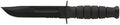 KA-BAR 1259CP Short Serrated Edge Hard Sheath Black (Clam Pack)Medium