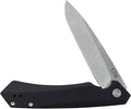 Case XX WR Pocket Knife Kinzua EDC S35VN Spear Blade Black Anodized Aluminum Handle W/Clip #64662 (KINZUA) 4 3/4 Inches Closed