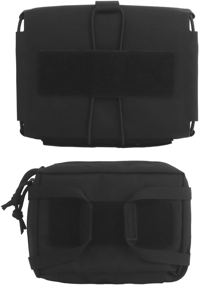 Tactical Medical Pouch - MOLLE IFAK &amp Trauma Kit Bag for First Aid Duty Belt EMT and Survival
