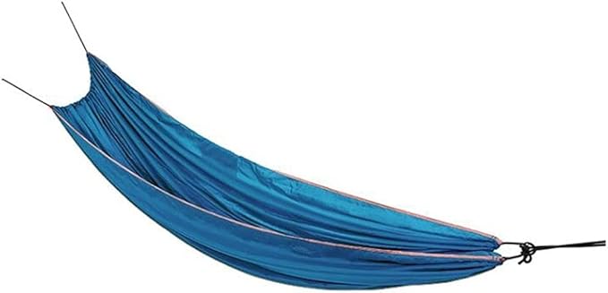 Portable Hammock Portable Lightweight Hammock Parachute Hammocks Hiking Gear Outdoor Camping for Backpacking Beach (Color : Blue)