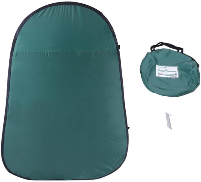 NOLLAM Portable Pop Up Privacy Tent Outdoor Camping Bathroom Toilet Shower Tent with Carrying Bag Outdoor Rain Shelter for Hiking Beach Picnic Fishing Instant Rain Shelter Privacy Shelter Green