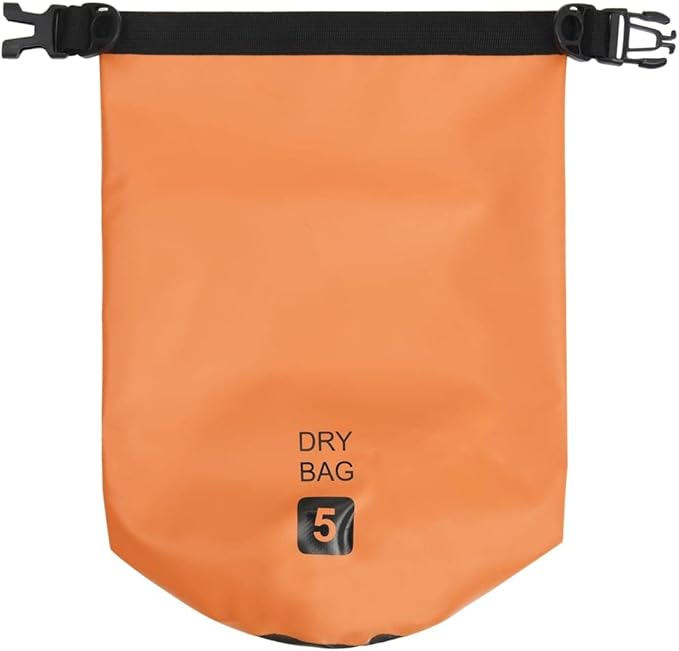 SKM Dry Bag Orange 1.3 gal PVCOrange (Weight 1.04KG)
