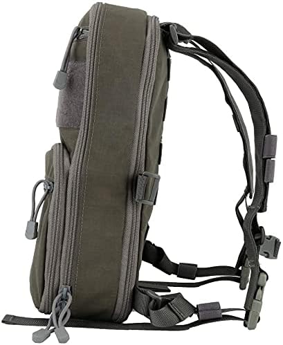 Flat Tactical MOLLE Backpack Military Multifunctional Airsoft Tool Bag Camping Bag Travel Hunting Hiking Backpack 50*30*15com