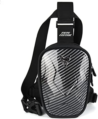 Hebetag Motorcycle Drop Leg Bag Oxford Waist Pack for Men Women Bum Hip Fanny Belt Purse Pocket Outdoor Travel Sports Hiking Bike Riding Cycling Thigh Pouch Black
