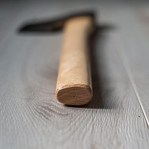 Queen of Hearts Throwing Axe: World Axe Throwing League Premium Competition Throwing Axe WATL Throwing Hatchet with Round Hickory Wooden Handle (Round Handle)