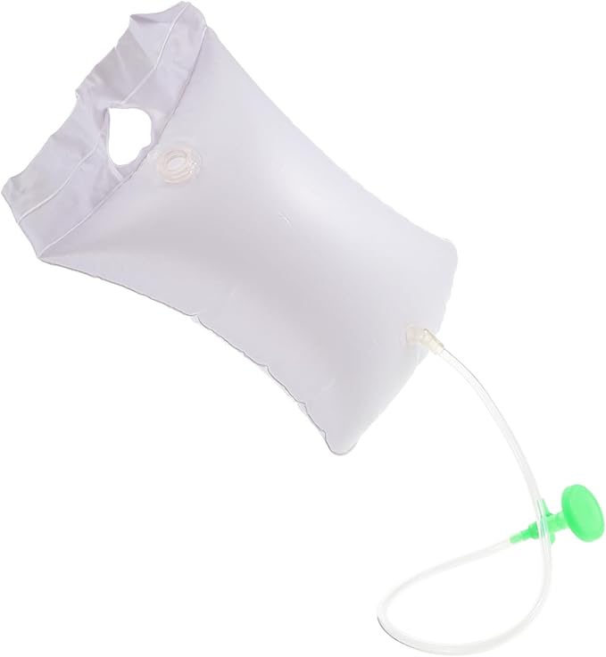 5pcs Portable Hair Washing Bag for Bedridden Patients Bedside Shower Water Bag Convenient Bath Aid for Elderly Care Space-Saving Design for Travel Home Use