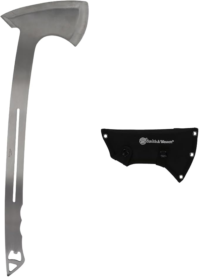 Smith &amp Wesson Bullseye Throwing Products with Full Tang Stainless Steel Design and Protective Nylon Sheaths for Recreation and Competition