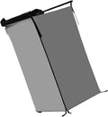 Quick Assembly Vehicle Mounted Shower Shelter Fast Setups Enclosure for Family Camping Adventures Vehicle Tent