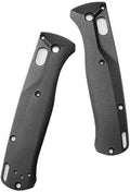 1 Pair Custom Aluminum Scales Handle Fits for Bugout 535 DIY Making Accessory(Black)