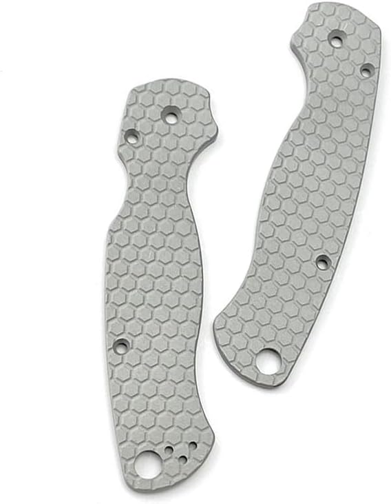 1 Pair Scales Handle Fits for C81 Paramilitary 2 CNC Aluminum Handle Patch DIY Replacement Accessory