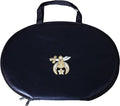Masonic Shriner Chain Collar Case Soft Padded Lining with Hand Made Rhinestones Logo