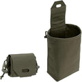 Compatible For Tactical Foldable Recycling Bag Dump Pouch Drop durable Mini(Ranger Green)