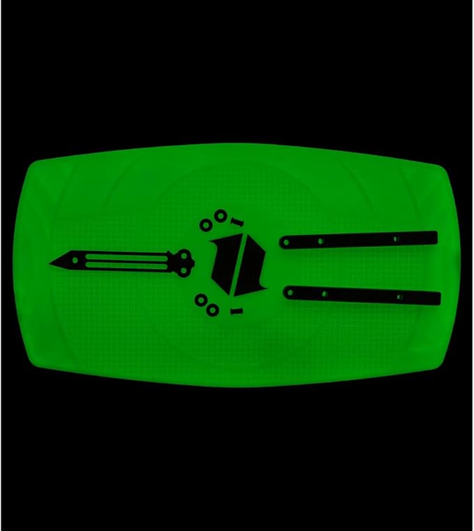 Blade HQ Large Silicone Knife Utility Takedown &amp Repair Shop Mat | Solder &amp Organize Knives Guns and Electronic Components - Heat Resistant(Glow in the Dark)