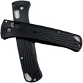1 Pair Non-slip Aluminum Alloy Scales Fits for Bugout 535 Custom Anodized Blank Handle Patch Replacement in Black