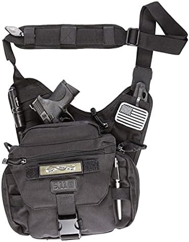 5.11 Tactical Push Pack Sling Bag – 6L Crossbody Shoulder Bag for Men Style 56037-ABR